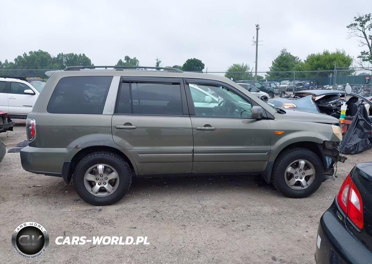 2007 Honda Pilot Ex-L VIN:2HKYF18597H520640 - 14