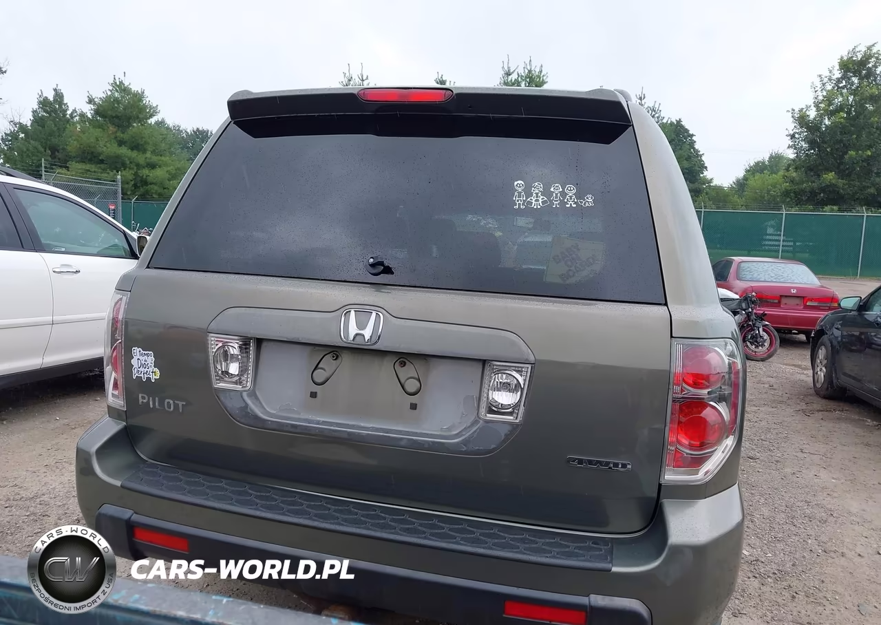 2007 Honda Pilot Ex-L VIN:2HKYF18597H520640 - 17