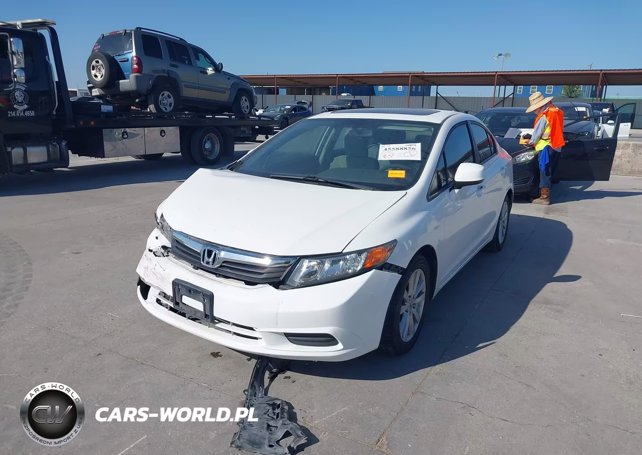 2012 Honda Civic Ex VIN:2HGFB2F83CH583288 - 2