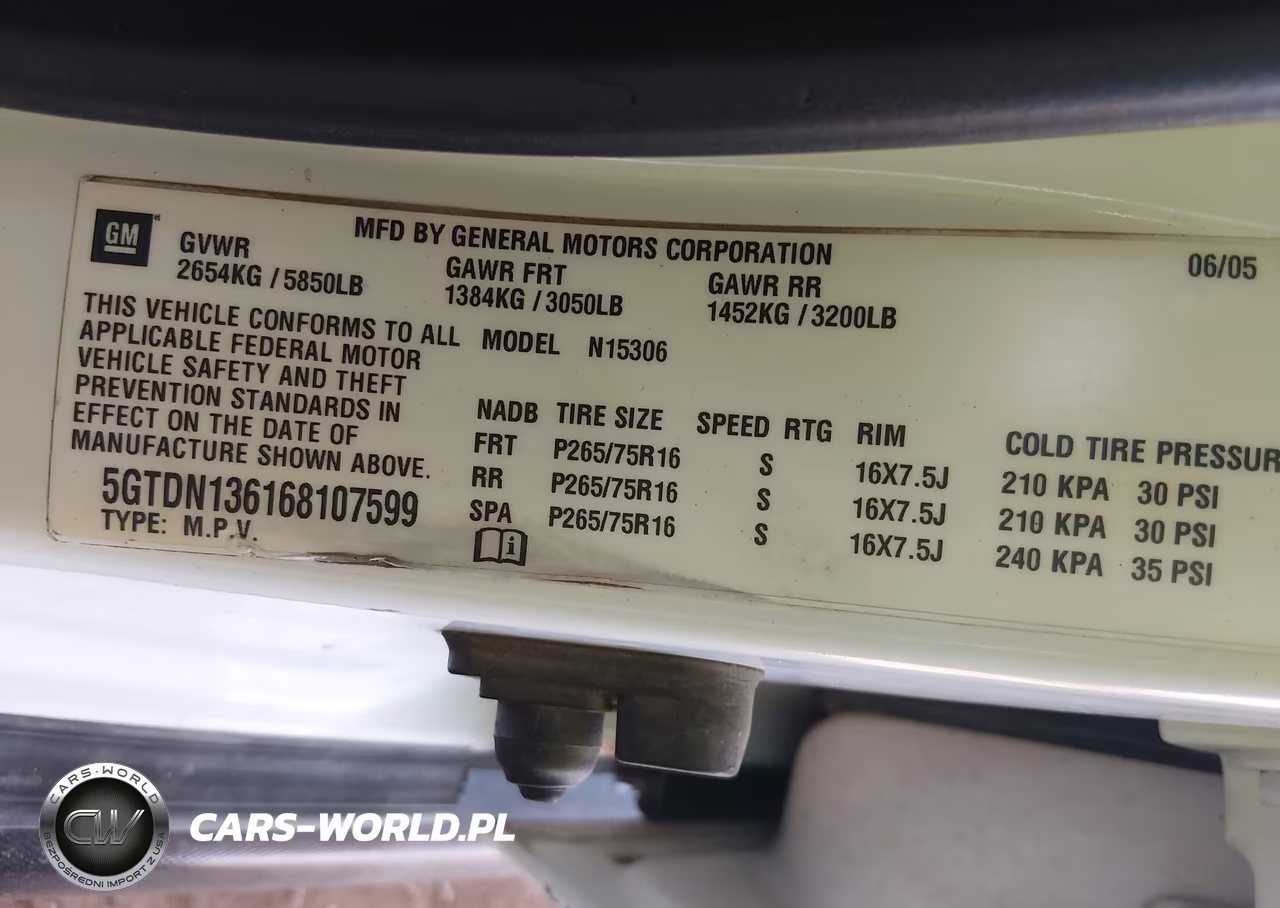 2006 Hummer H3 Suv VIN:5GTDN136168107599 - 9