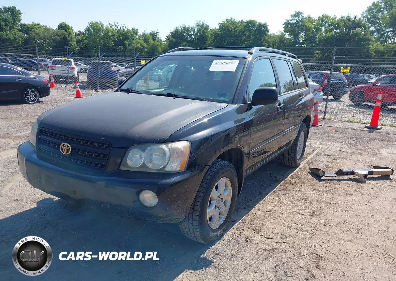 2001 Toyota Highlander V6 VIN:JTEHF21A410015733 - 2
