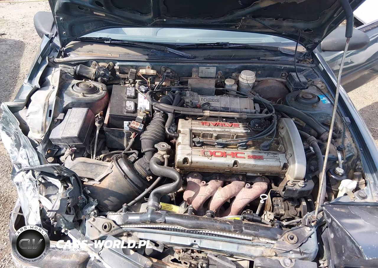 1991 Mitsubishi Eclipse Gs VIN:4A3CS44R6ME030813 - 10