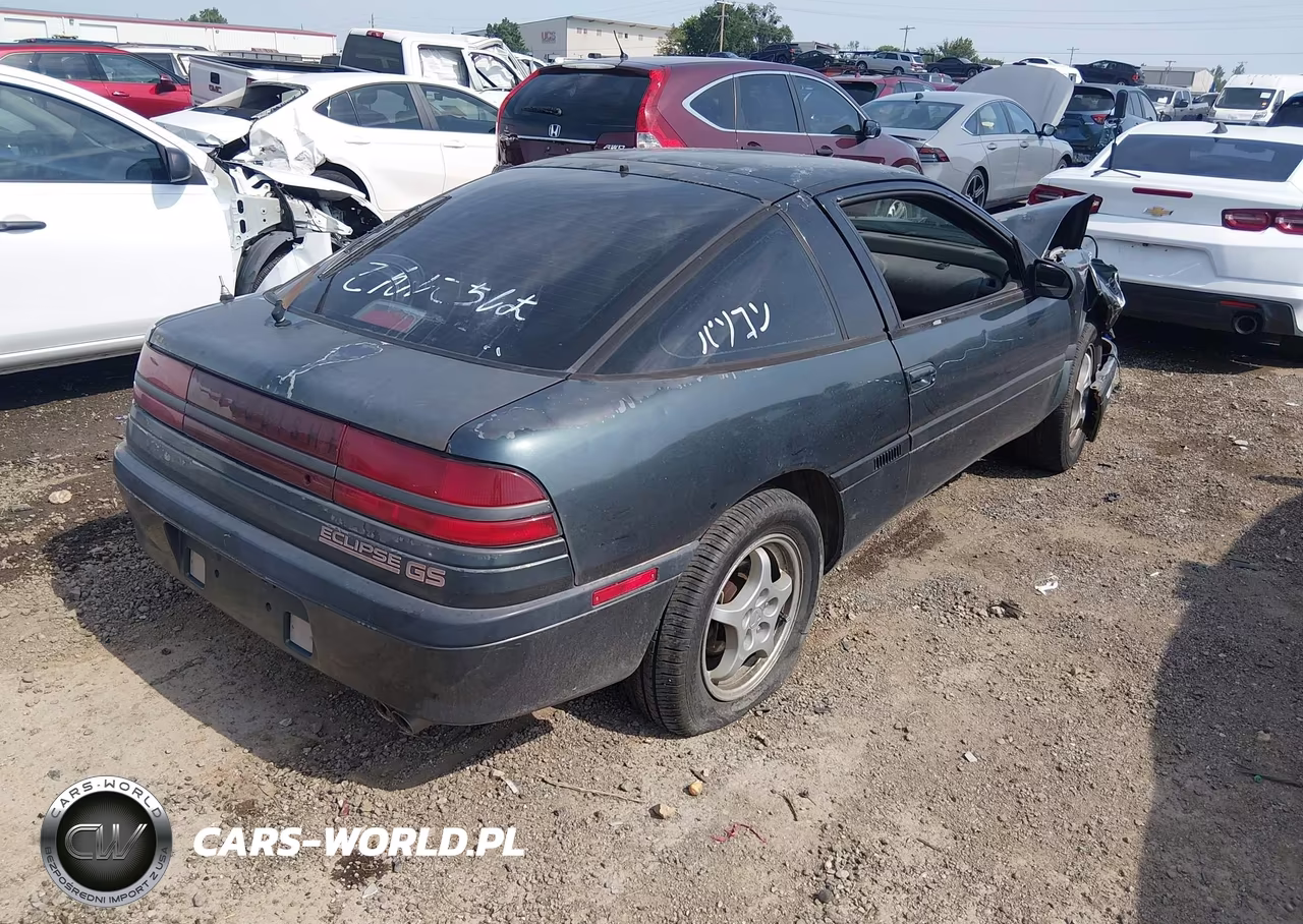 1991 Mitsubishi Eclipse Gs VIN:4A3CS44R6ME030813 - 4