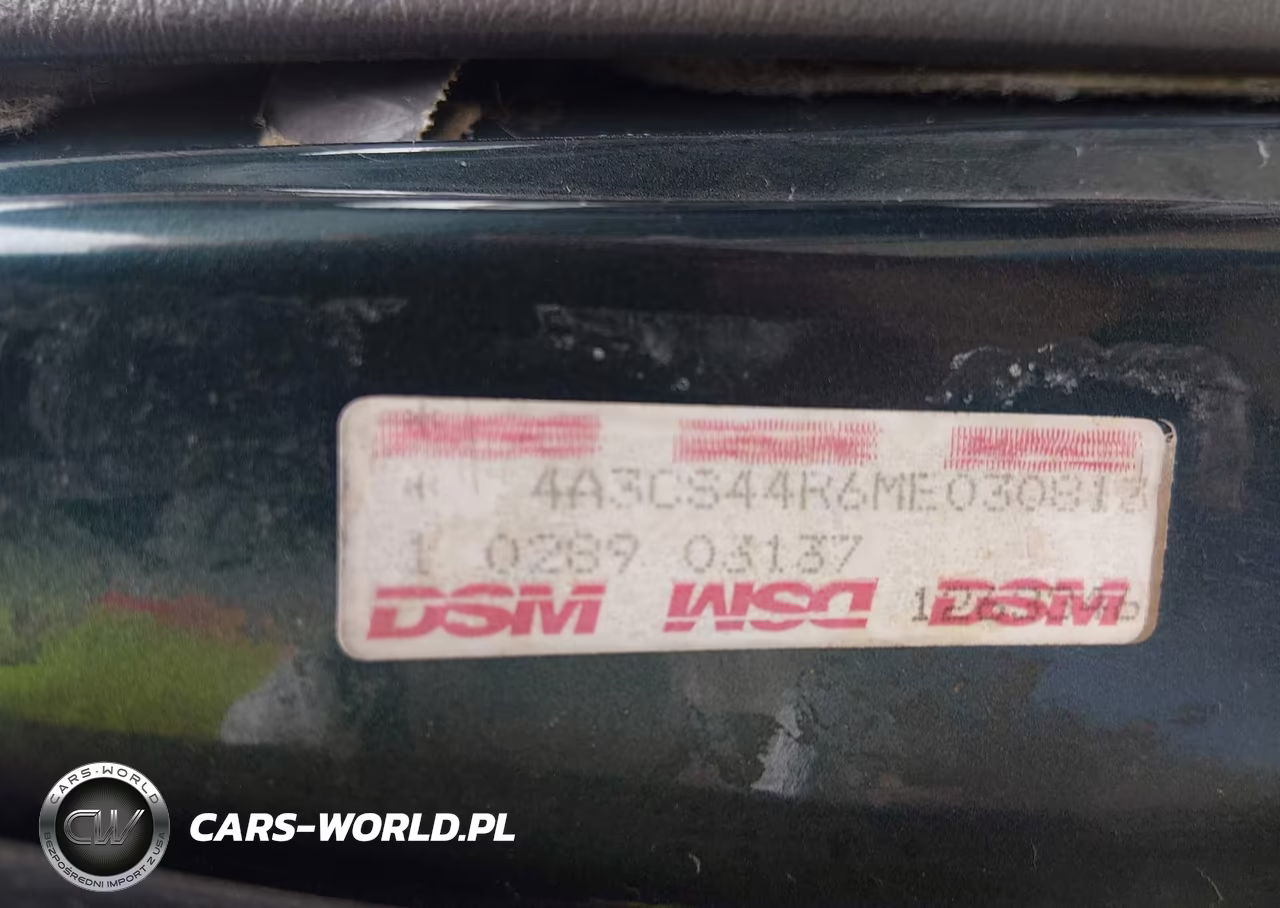 1991 Mitsubishi Eclipse Gs VIN:4A3CS44R6ME030813 - 9