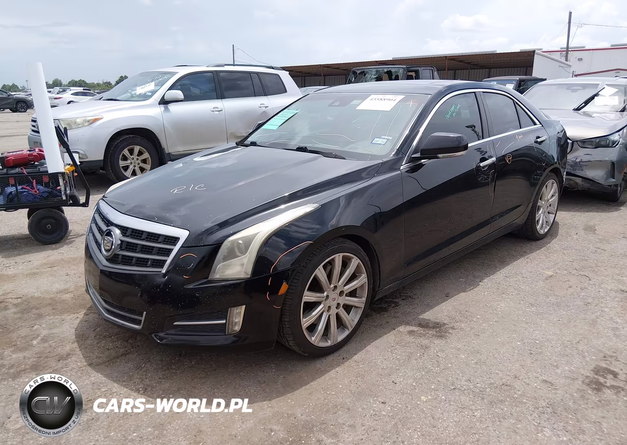2013 Cadillac Ats Performance VIN:1G6AC5S33D0100196 - 2