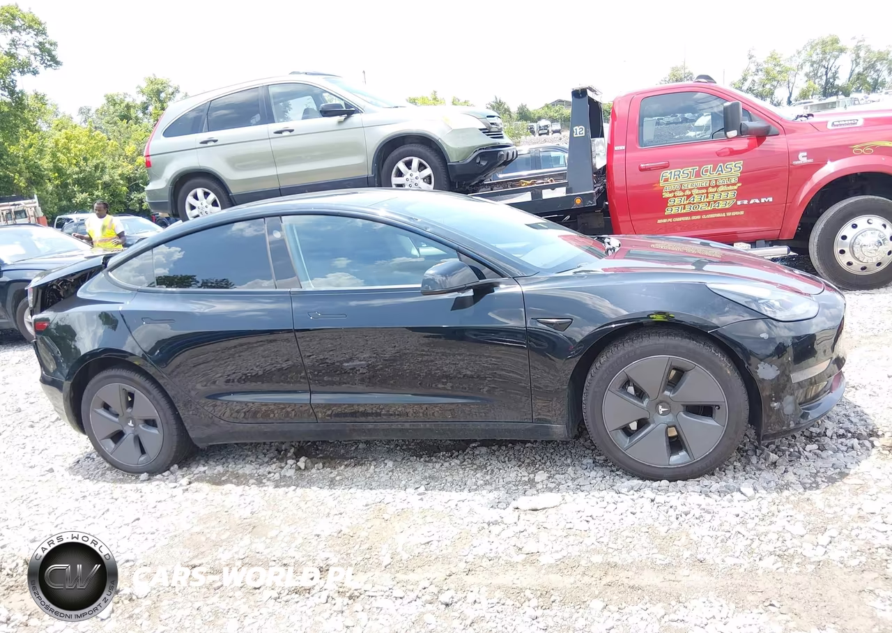 2021 Tesla Model 3 Standard Range Plus Rear-Wheel Drive VIN:5YJ3E1EA2MF048726 - 12