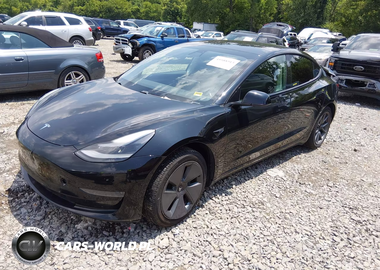 2021 Tesla Model 3 Standard Range Plus Rear-Wheel Drive VIN:5YJ3E1EA2MF048726 - 2