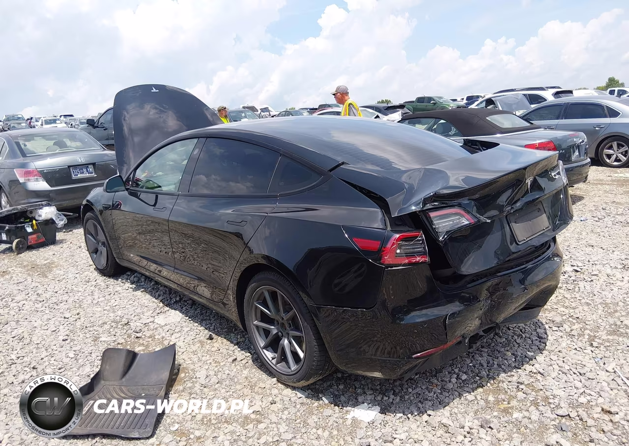 2021 Tesla Model 3 Standard Range Plus Rear-Wheel Drive VIN:5YJ3E1EA2MF048726 - 3