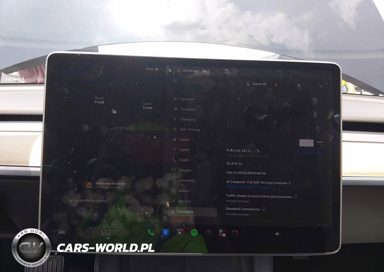 2021 Tesla Model 3 Standard Range Plus Rear-Wheel Drive VIN:5YJ3E1EA2MF048726 - 7