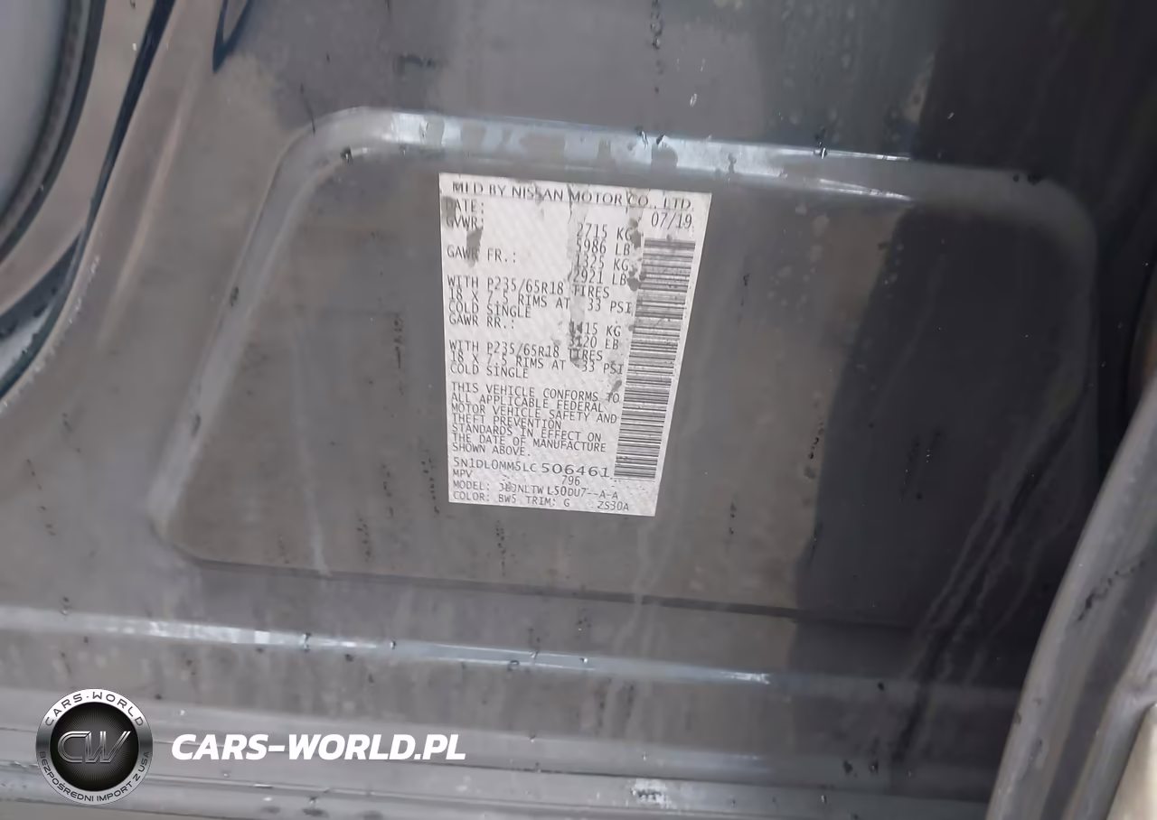 2020 Infiniti Qx60 Luxe Awd VIN:5N1DL0MM5LC506461 - 9