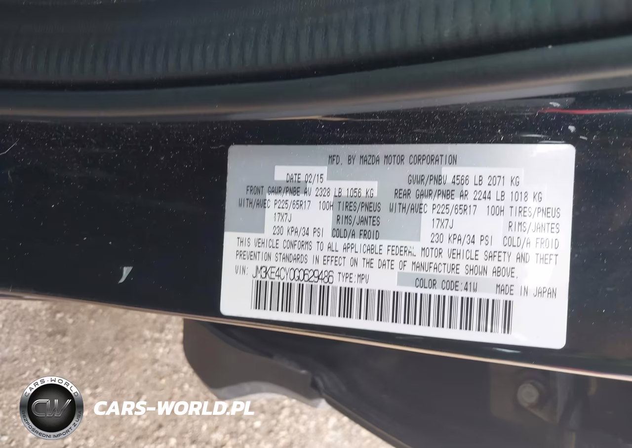 2016 Mazda Cx-5 Touring VIN:JM3KE4CY0G0629486 - 9