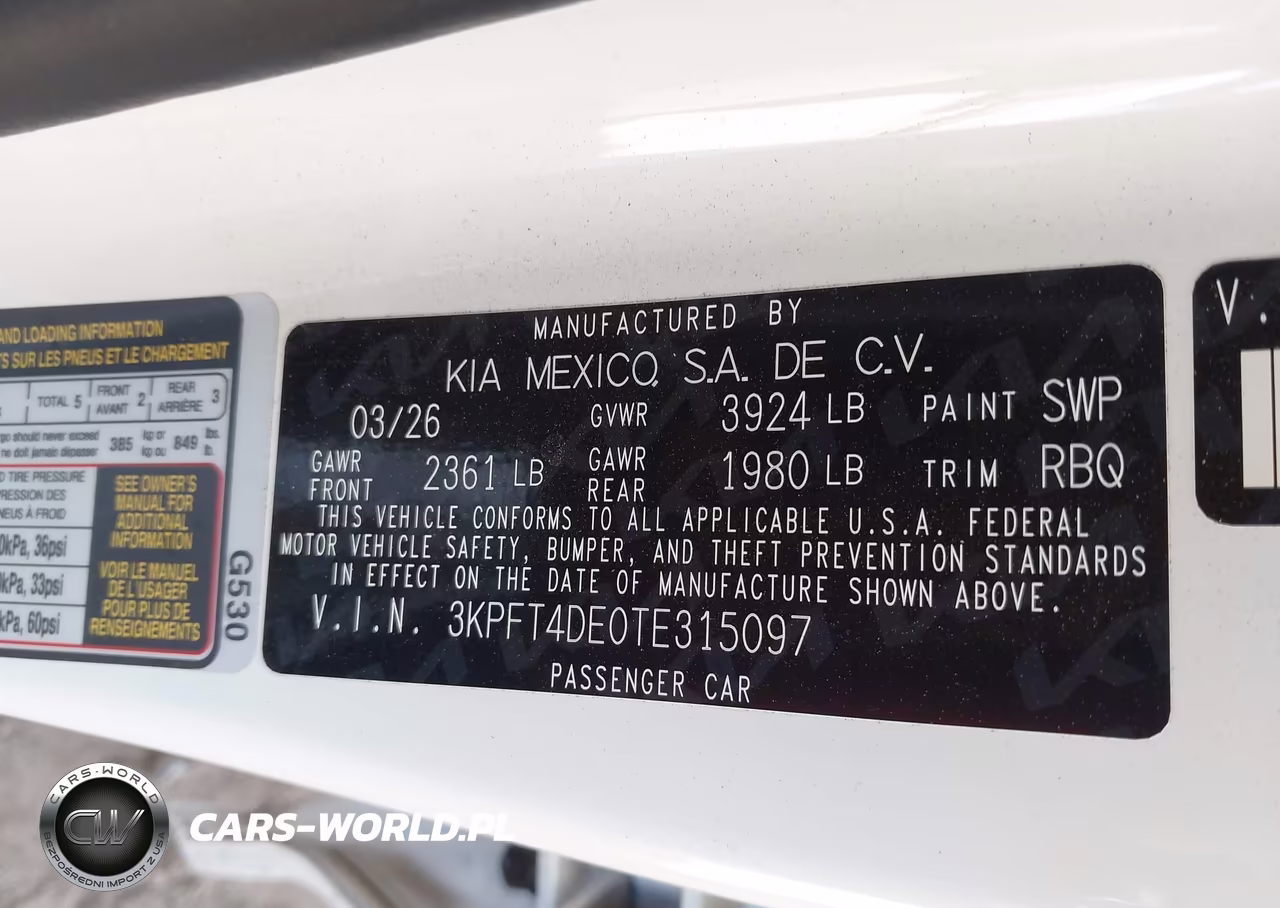 2026 Kia K4 Lx VIN:3KPFT4DE0TE315097 - 9