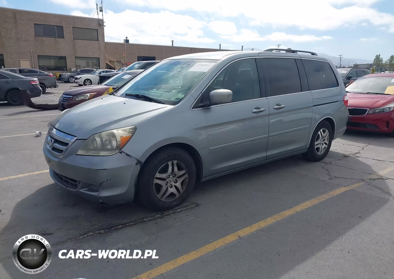 2006 Honda Odyssey Ex VIN:5FNRL38476B087753 - 2