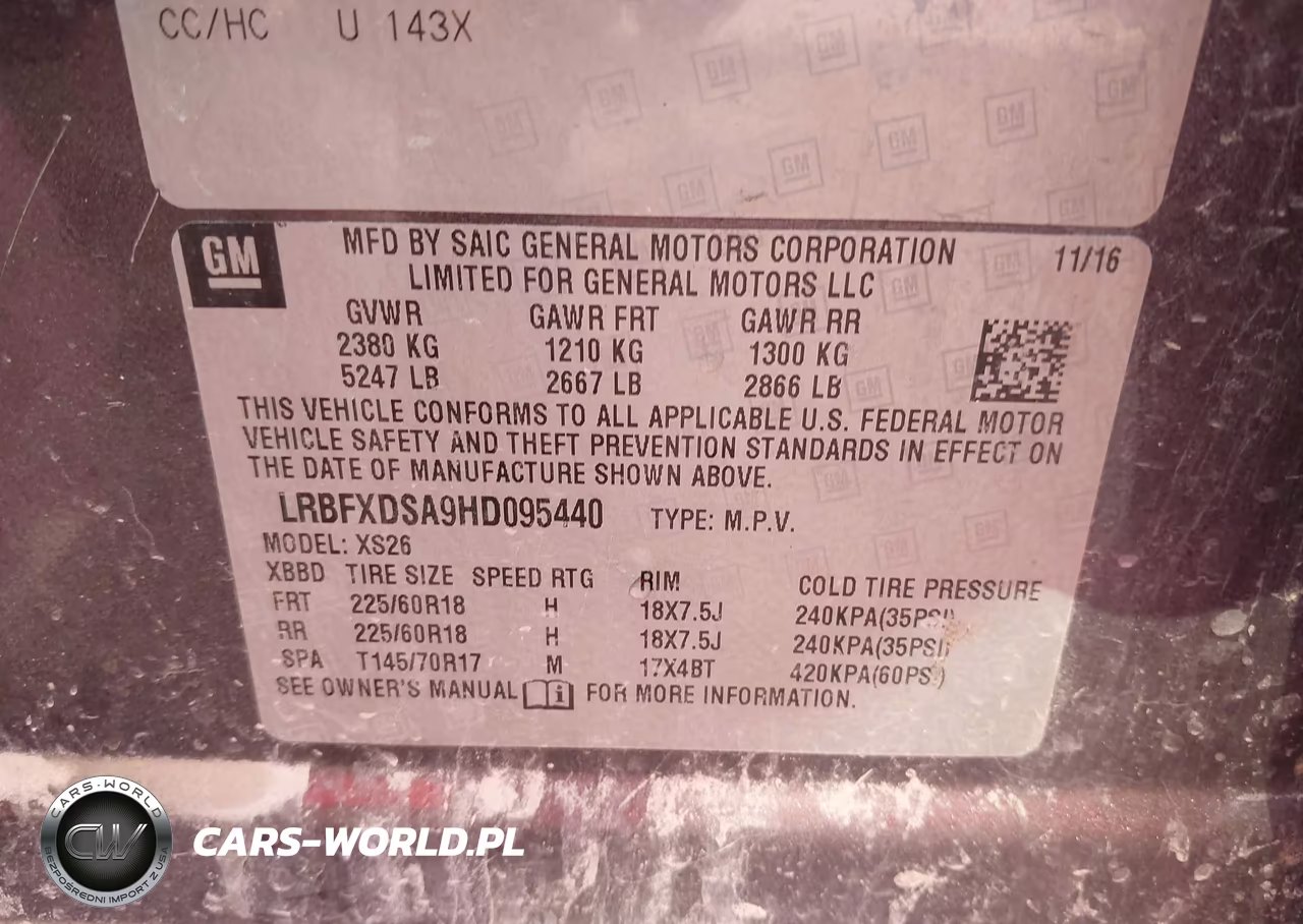 2017 Buick Envision Essence VIN:LRBFXDSA9HD095440 - 9