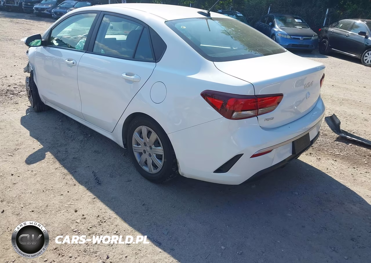 2022 Kia Rio S VIN:3KPA24AD8NE482173 - 3
