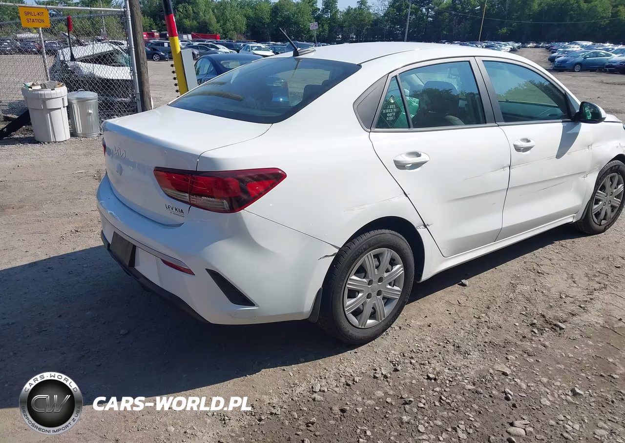 2022 Kia Rio S VIN:3KPA24AD8NE482173 - 4