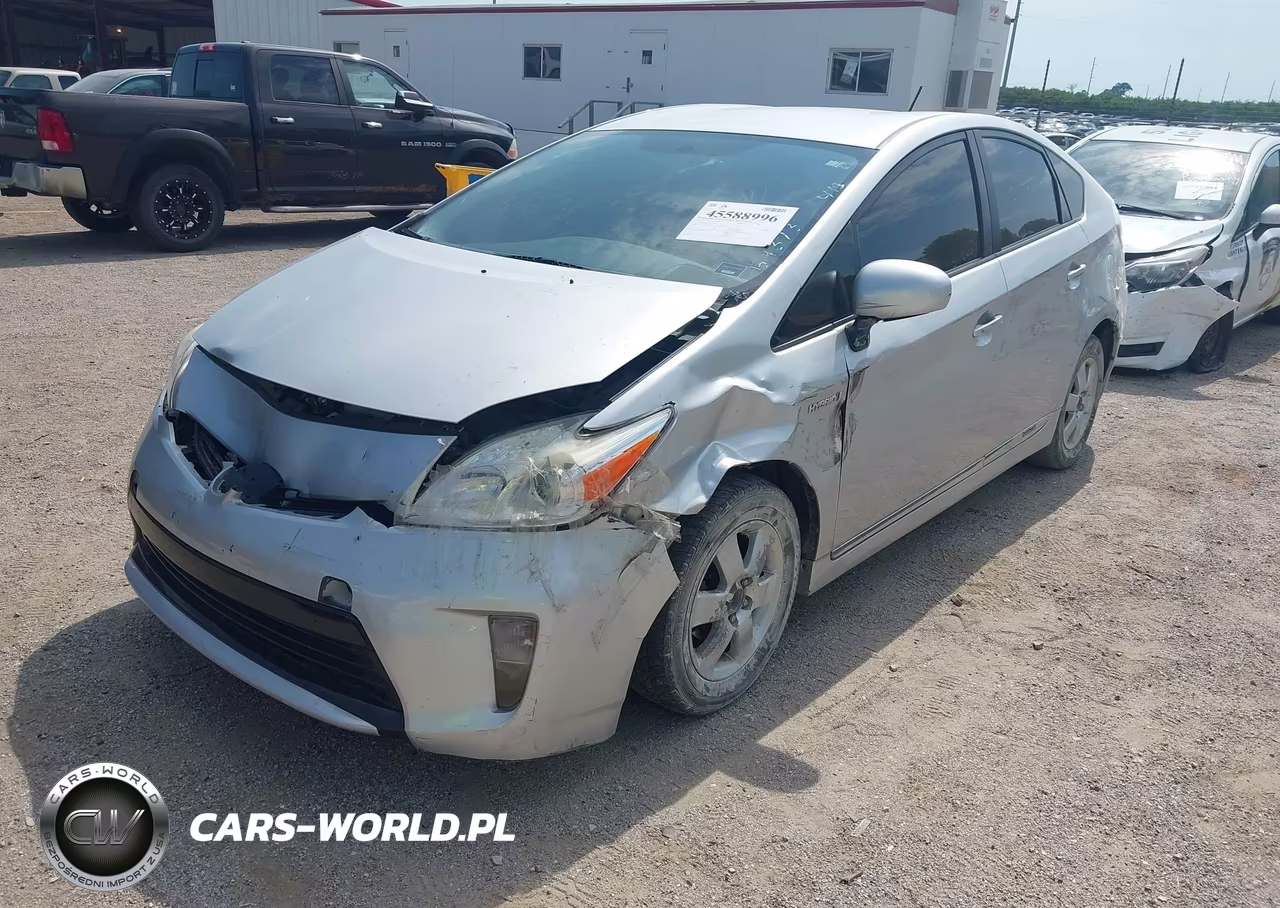 2014 Toyota Prius Two VIN:JTDKN3DU2E0376277 - 2