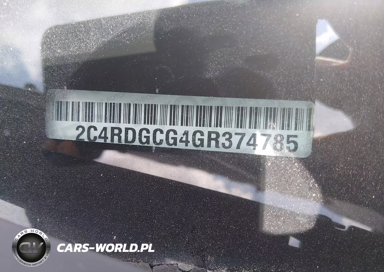 2016 Dodge Grand Caravan Sxt VIN:2C4RDGCG4GR374785 - 9