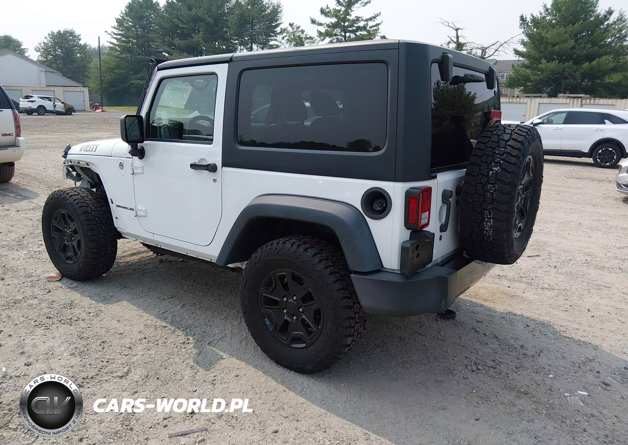2015 Jeep Wrangler Willys Wheeler VIN:1C4GJWAG9FL757478 - 3