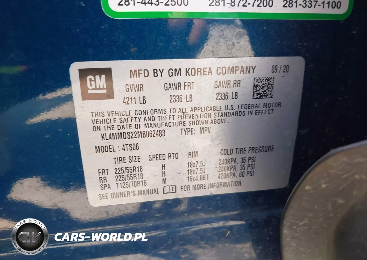 2021 Buick Encore Gx Fwd Select VIN:KL4MMDS22MB062483 - 9