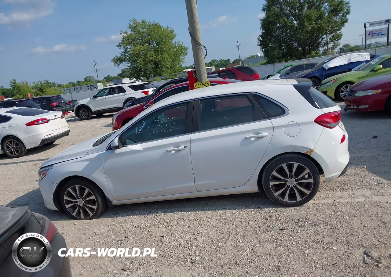 2018 Hyundai Elantra Gt VIN:KMHH35LE2JU016916 - 14