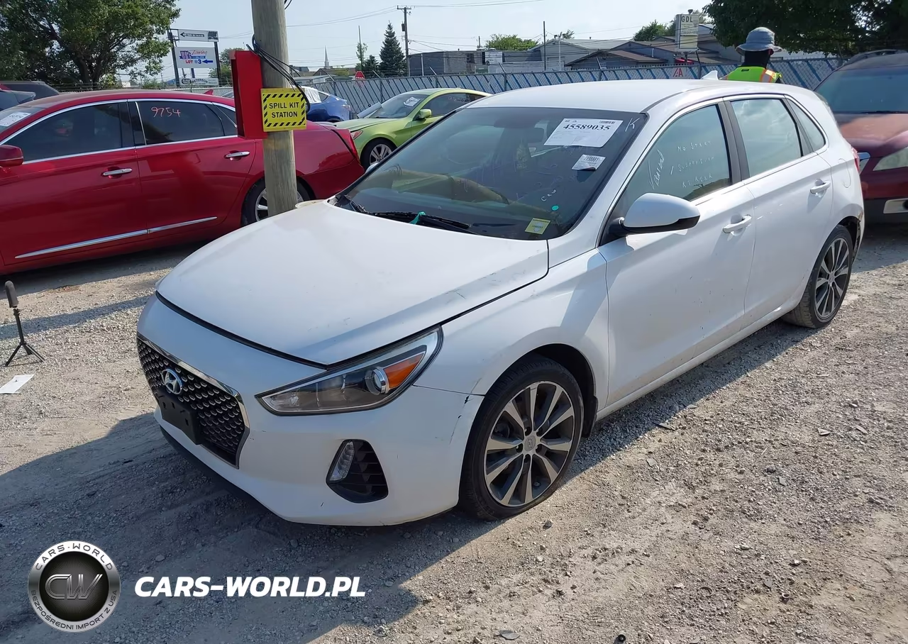 2018 Hyundai Elantra Gt VIN:KMHH35LE2JU016916 - 2