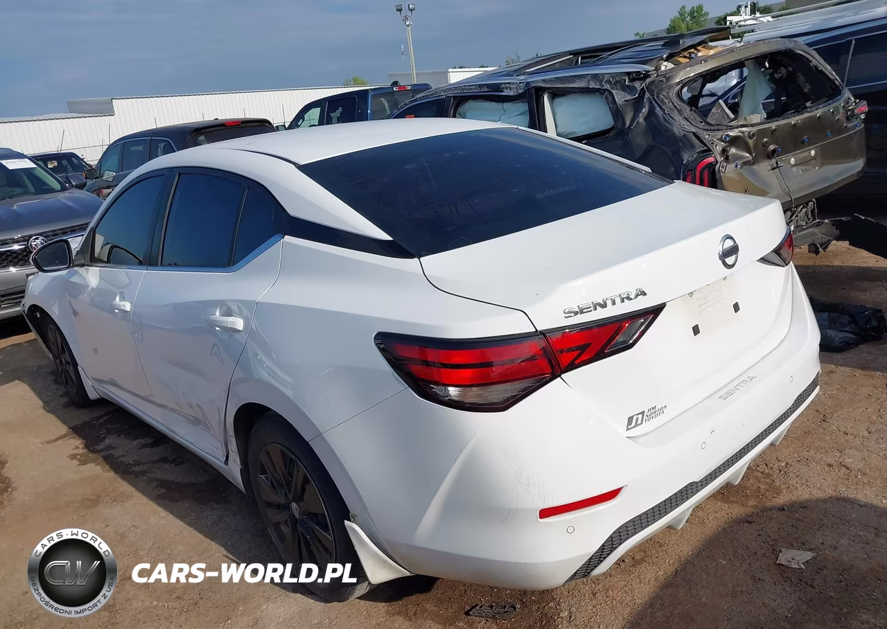 2020 Nissan Sentra S Xtronic Cvt VIN:3N1AB8BVXLY273112 - 3