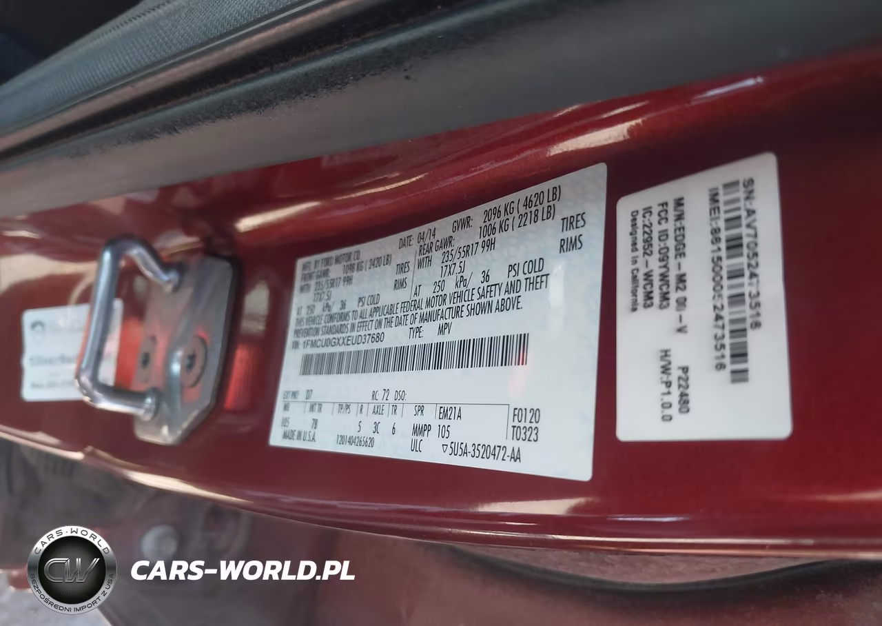 2014 Ford Escape Se VIN:1FMCU0GXXEUD37680 - 9