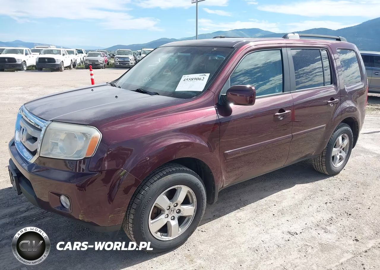 2011 Honda Pilot Ex-L VIN:5FNYF4H60BB070801 - 2