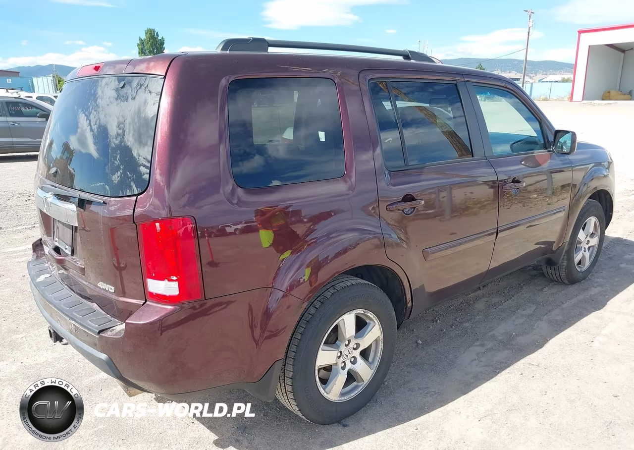 2011 Honda Pilot Ex-L VIN:5FNYF4H60BB070801 - 4