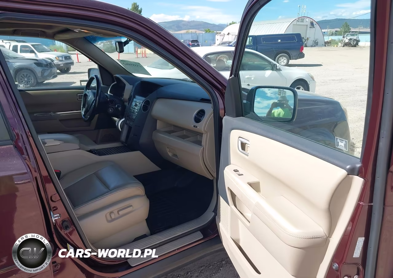 2011 Honda Pilot Ex-L VIN:5FNYF4H60BB070801 - 5