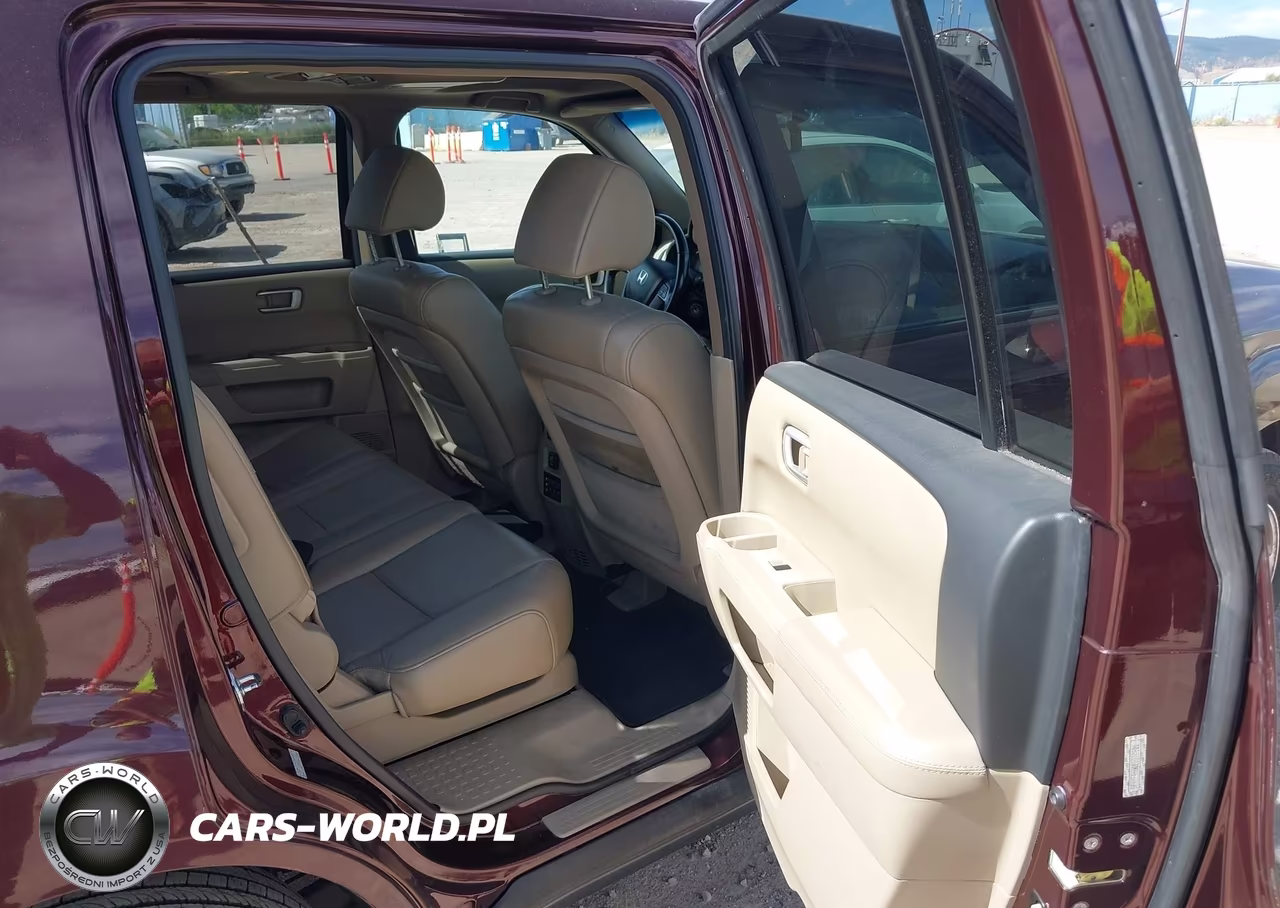 2011 Honda Pilot Ex-L VIN:5FNYF4H60BB070801 - 8