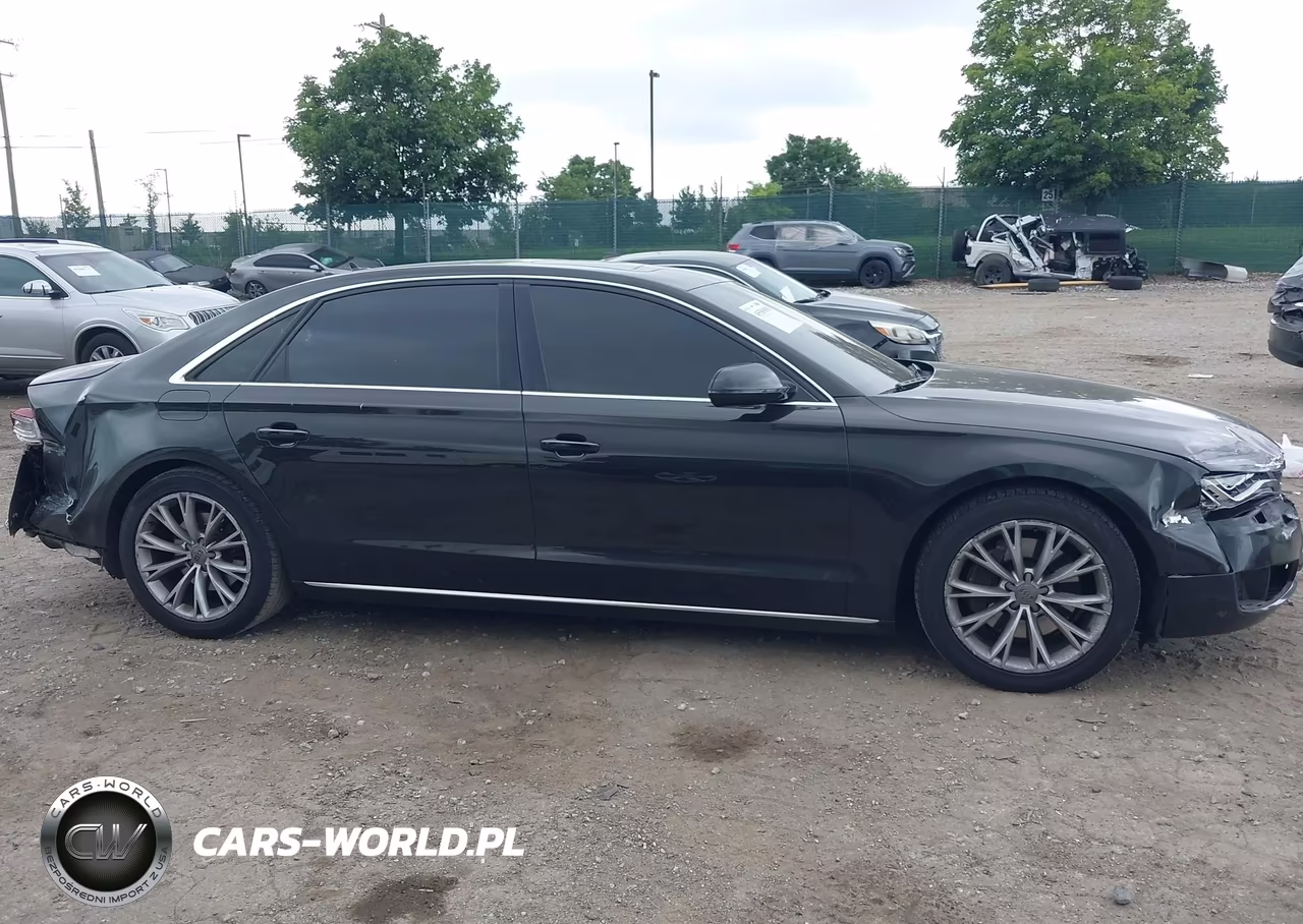 2014 Audi A8 L 3.0T VIN:WAURGAFD2EN010507 - 13