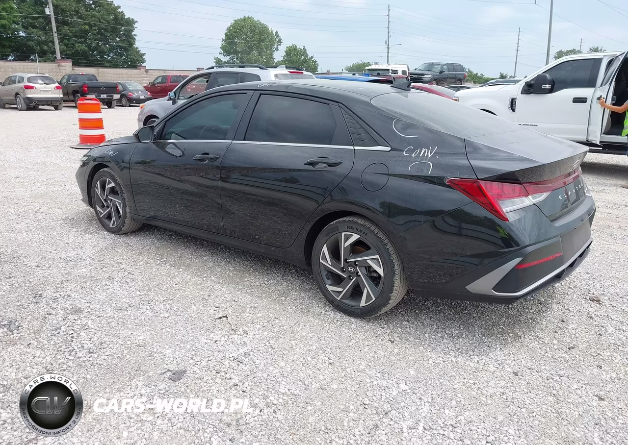 2024 Hyundai Elantra Sel VIN:KMHLS4DG0RU729607 - 3