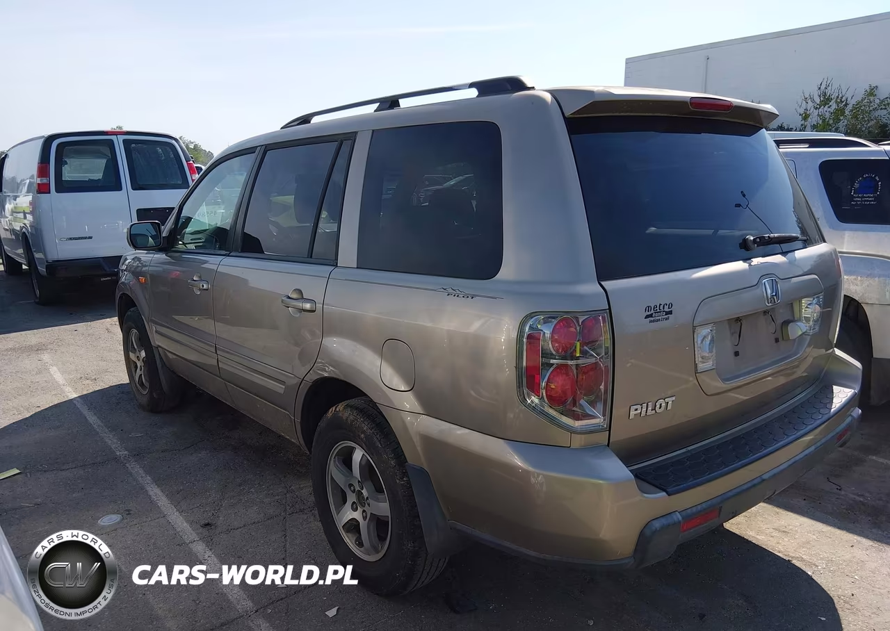 2007 Honda Pilot Ex-L VIN:5FNYF28797B027742 - 3