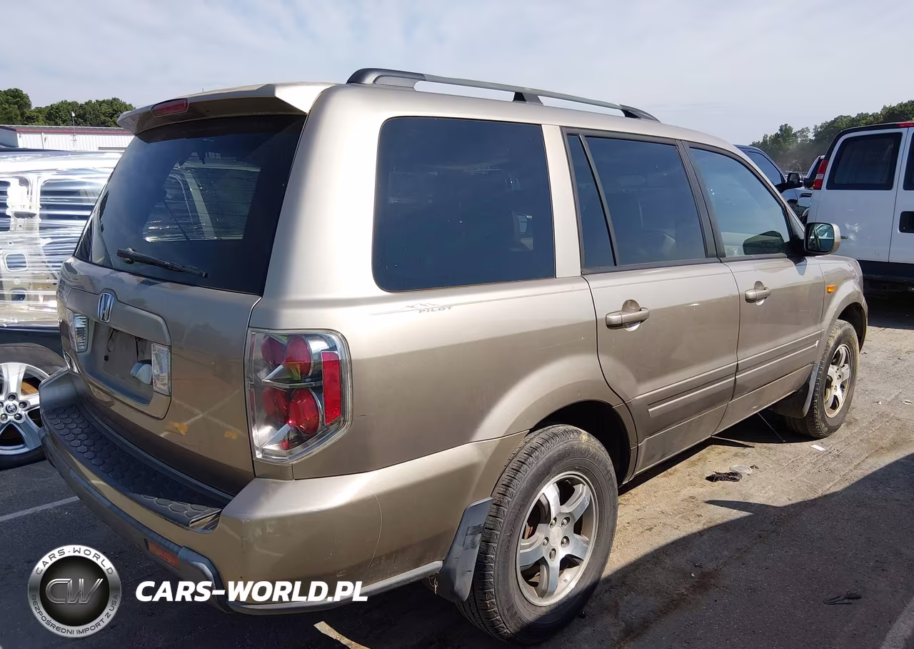 2007 Honda Pilot Ex-L VIN:5FNYF28797B027742 - 4
