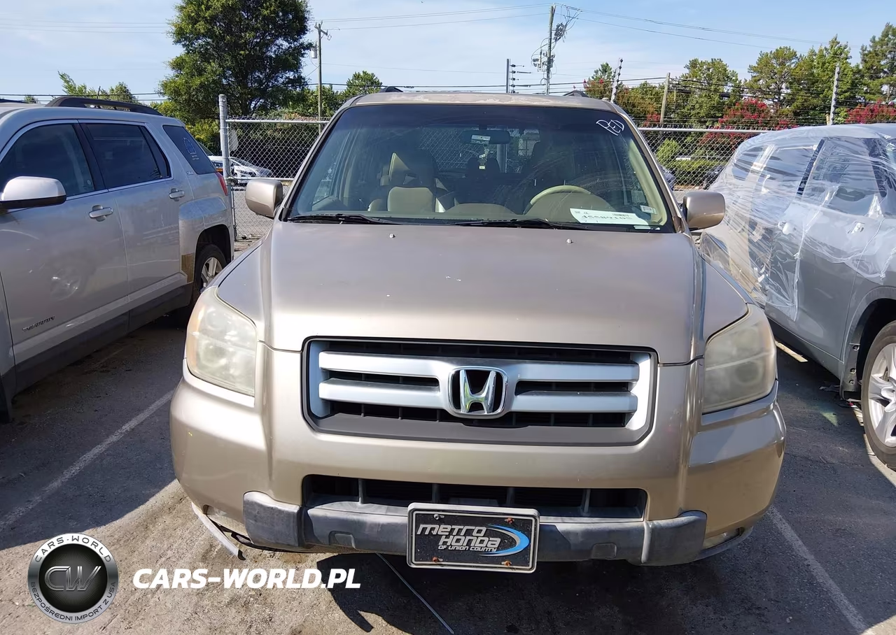 2007 Honda Pilot Ex-L VIN:5FNYF28797B027742 - 6