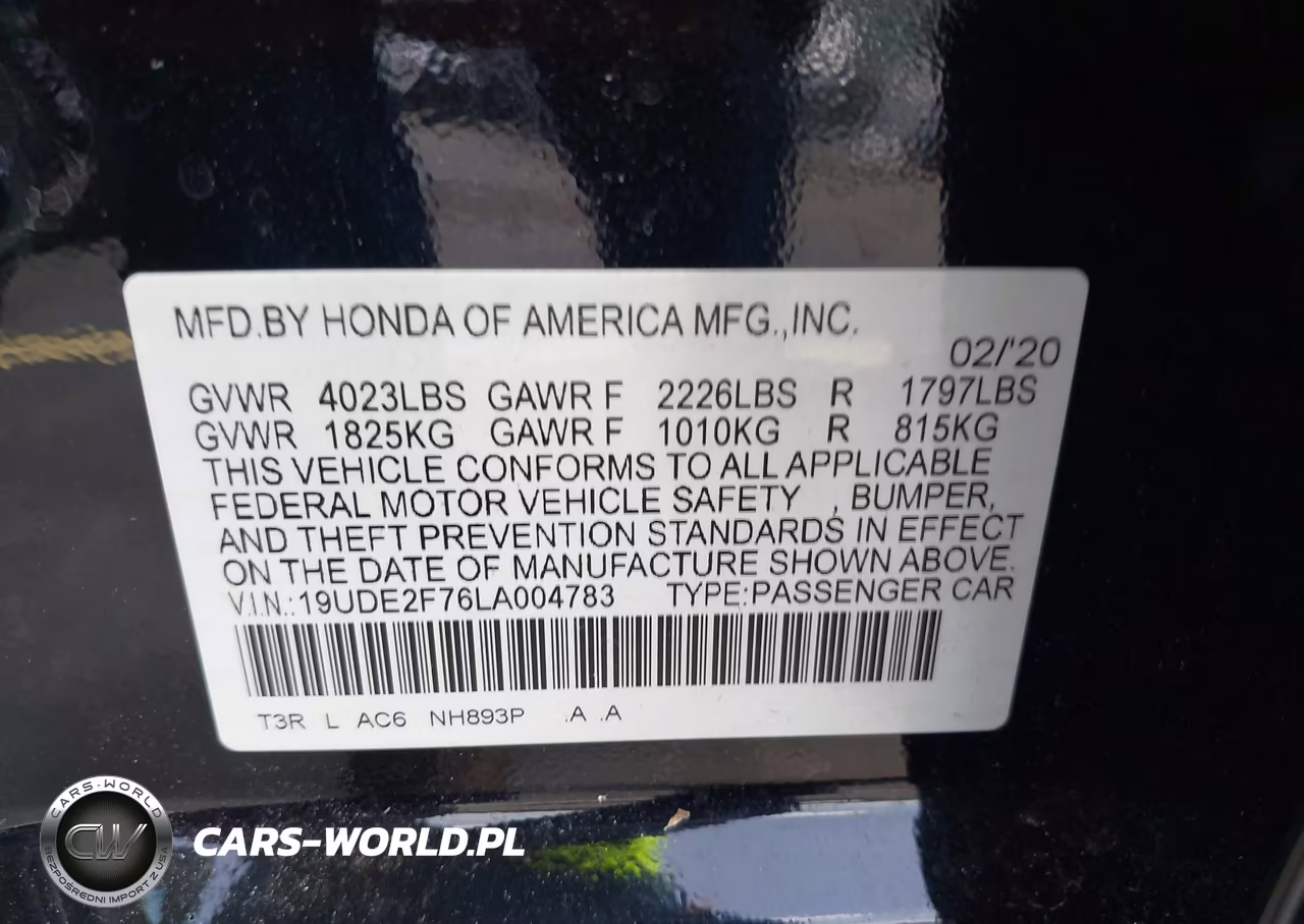 2020 Acura Ilx Premium Package-Technology Package VIN:19UDE2F76LA004783 - 9