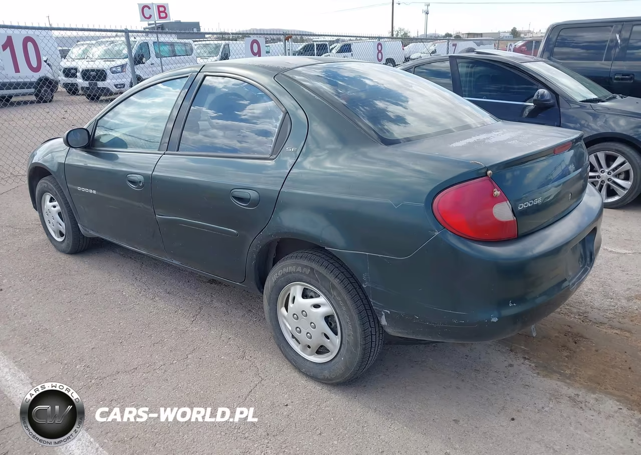 2001 Dodge Neon Se VIN:1B3ES46C51D195789 - 3