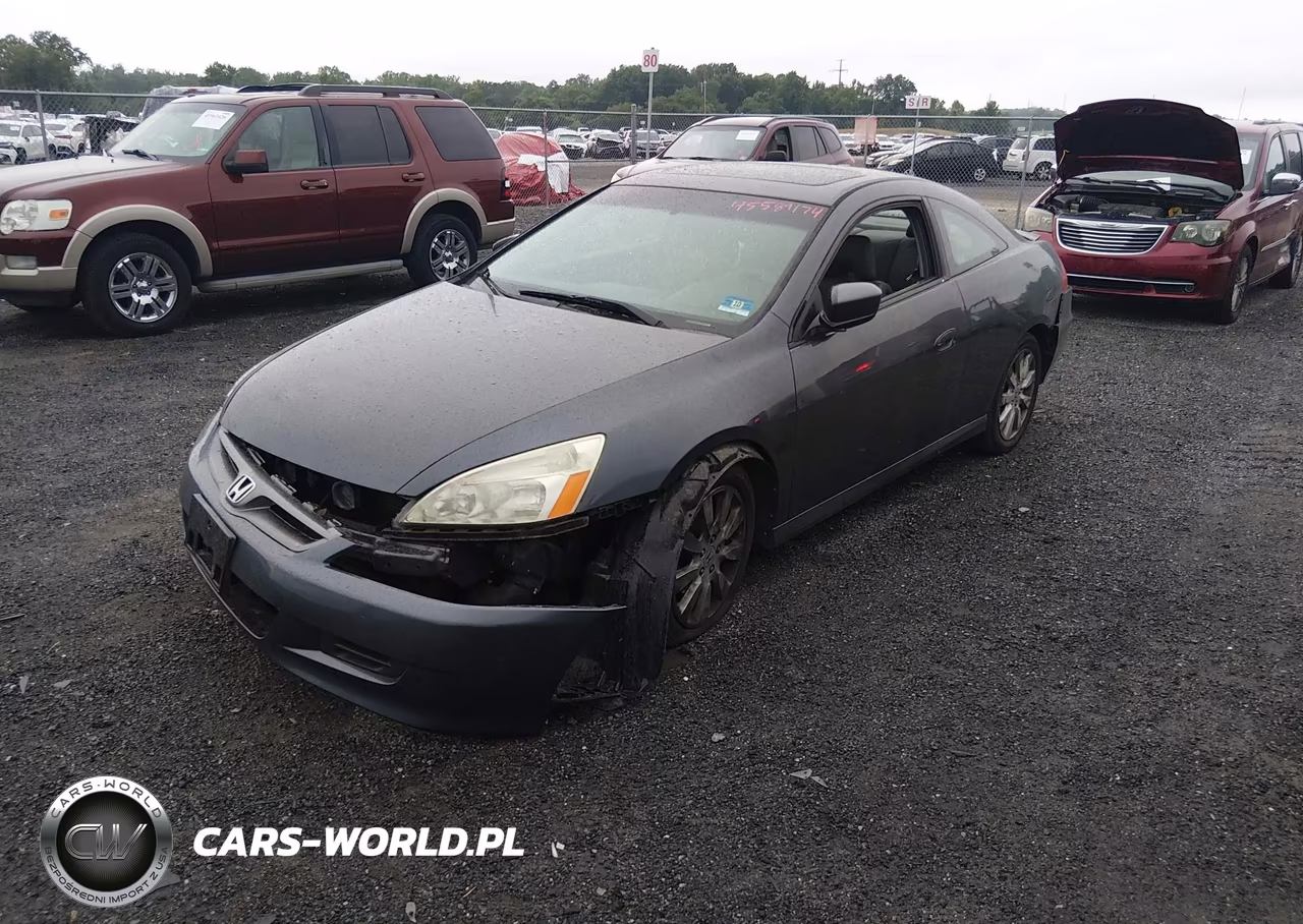 2007 Honda Accord 3.0 Ex VIN:1HGCM827X7A001639 - 2
