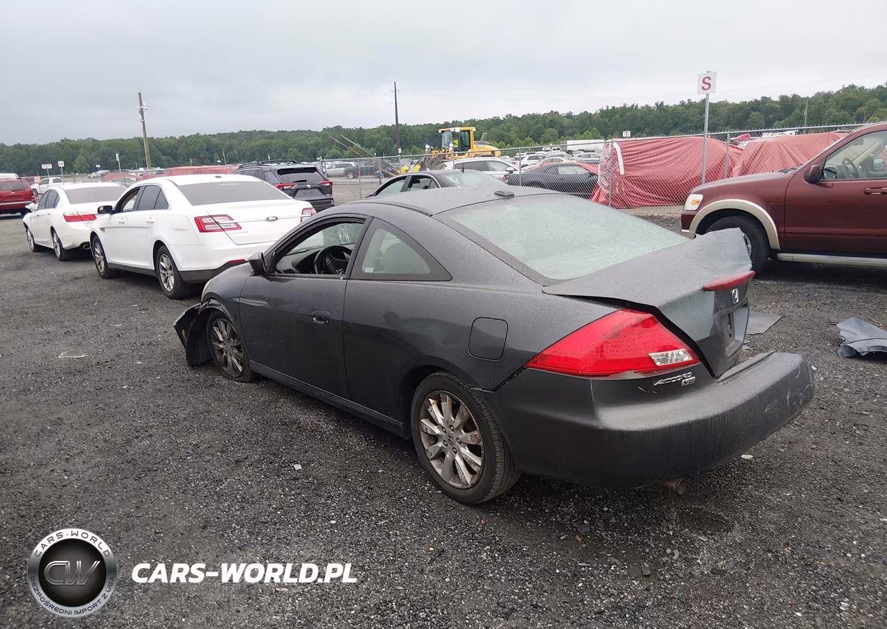 2007 Honda Accord 3.0 Ex VIN:1HGCM827X7A001639 - 3