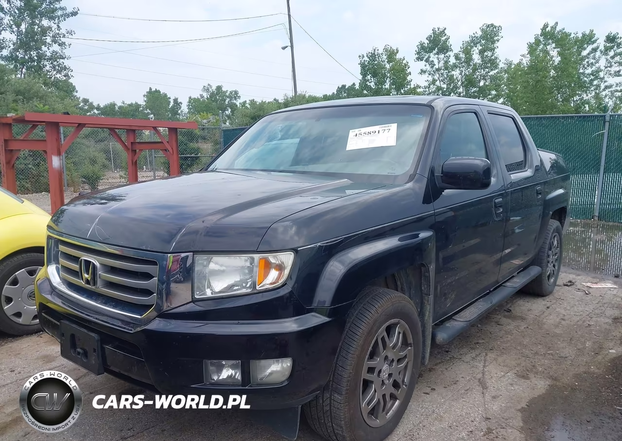 2012 Honda Ridgeline Rtl VIN:5FPYK1F57CB452689 - 2