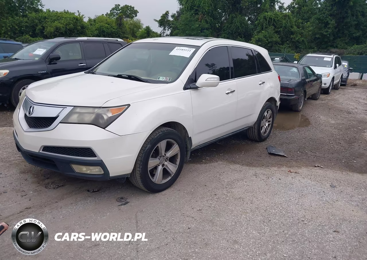 2010 Acura Mdx Technology Package VIN:2HNYD2H49AH530212 - 2