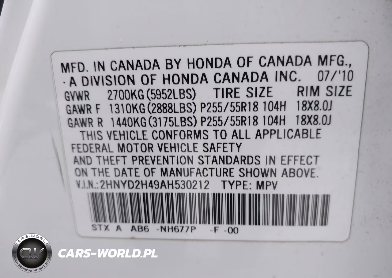 2010 Acura Mdx Technology Package VIN:2HNYD2H49AH530212 - 9