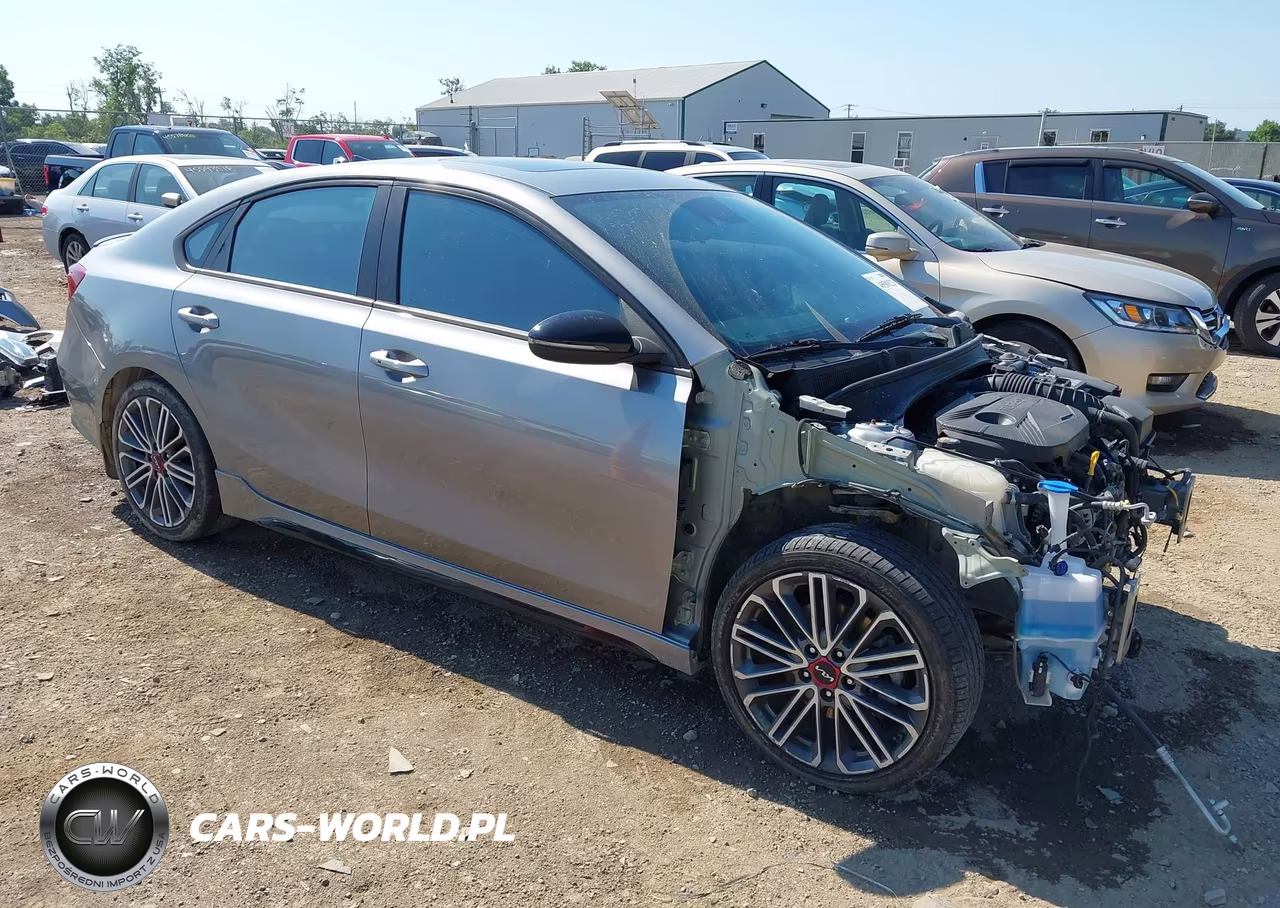 2022 Kia Forte Gt VIN:3KPF44AC3NE430487 - 1