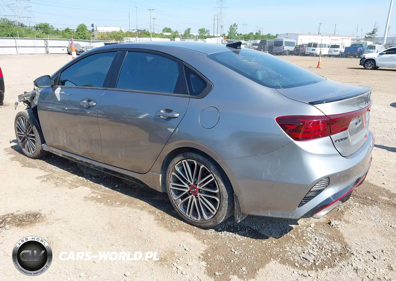 2022 Kia Forte Gt VIN:3KPF44AC3NE430487 - 3