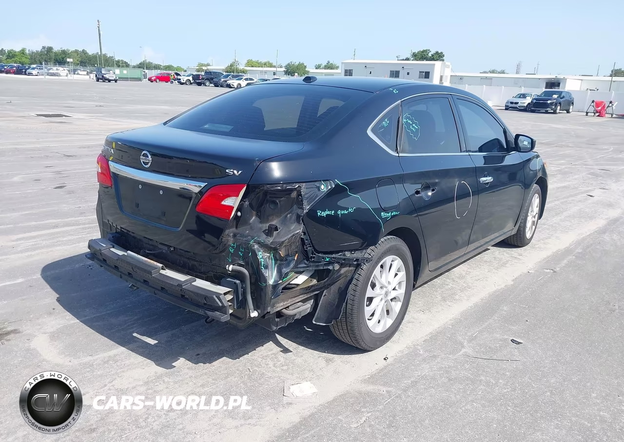 2018 Nissan Sentra Sv VIN:3N1AB7AP0JL614931 - 4