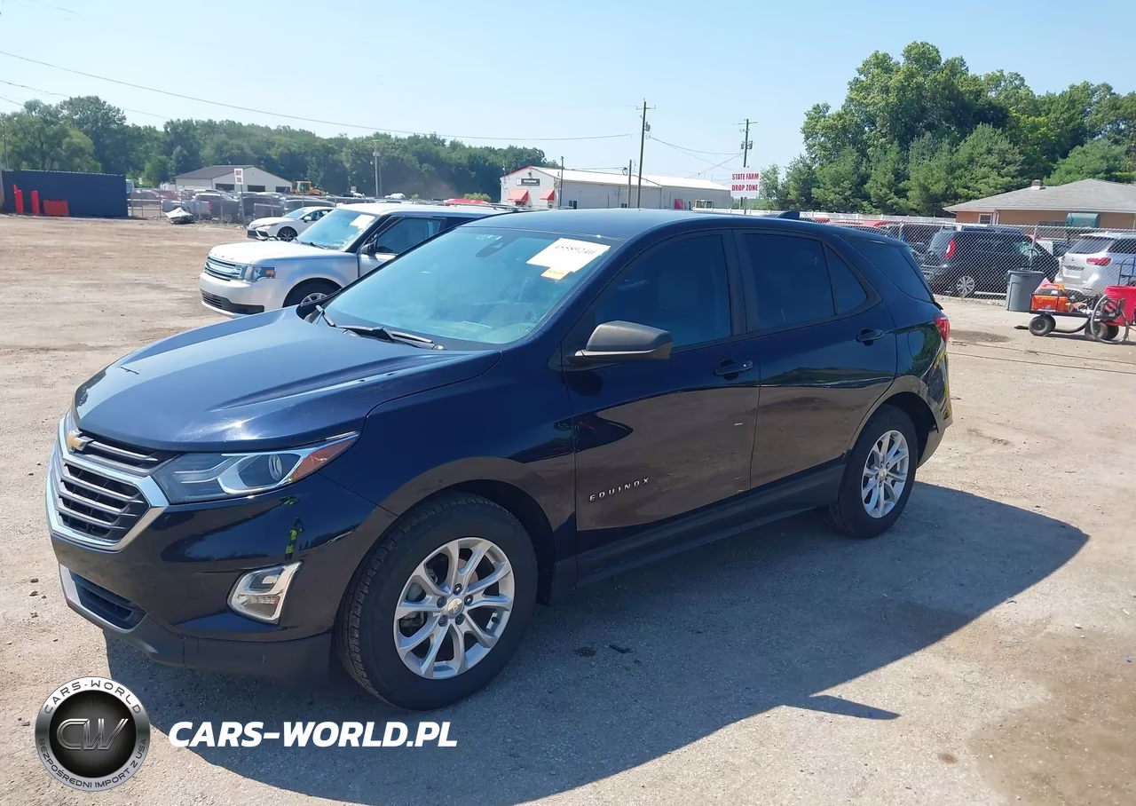 2020 Chevrolet Equinox Fwd Ls VIN:3GNAXHEV7LS734562 - 2