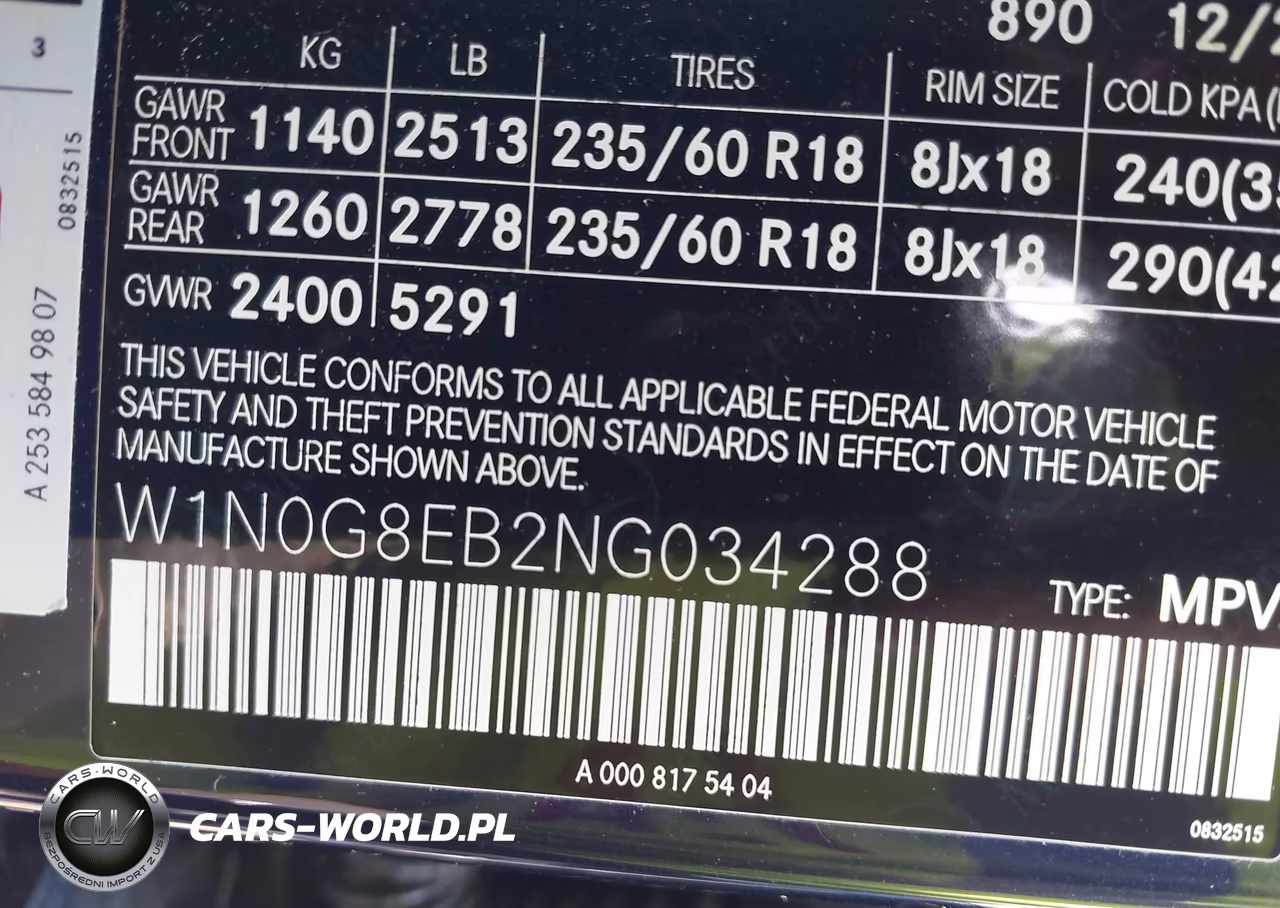 2022 Mercedes-Benz Glc 300 4Matic Suv VIN:W1N0G8EB2NG034288 - 9
