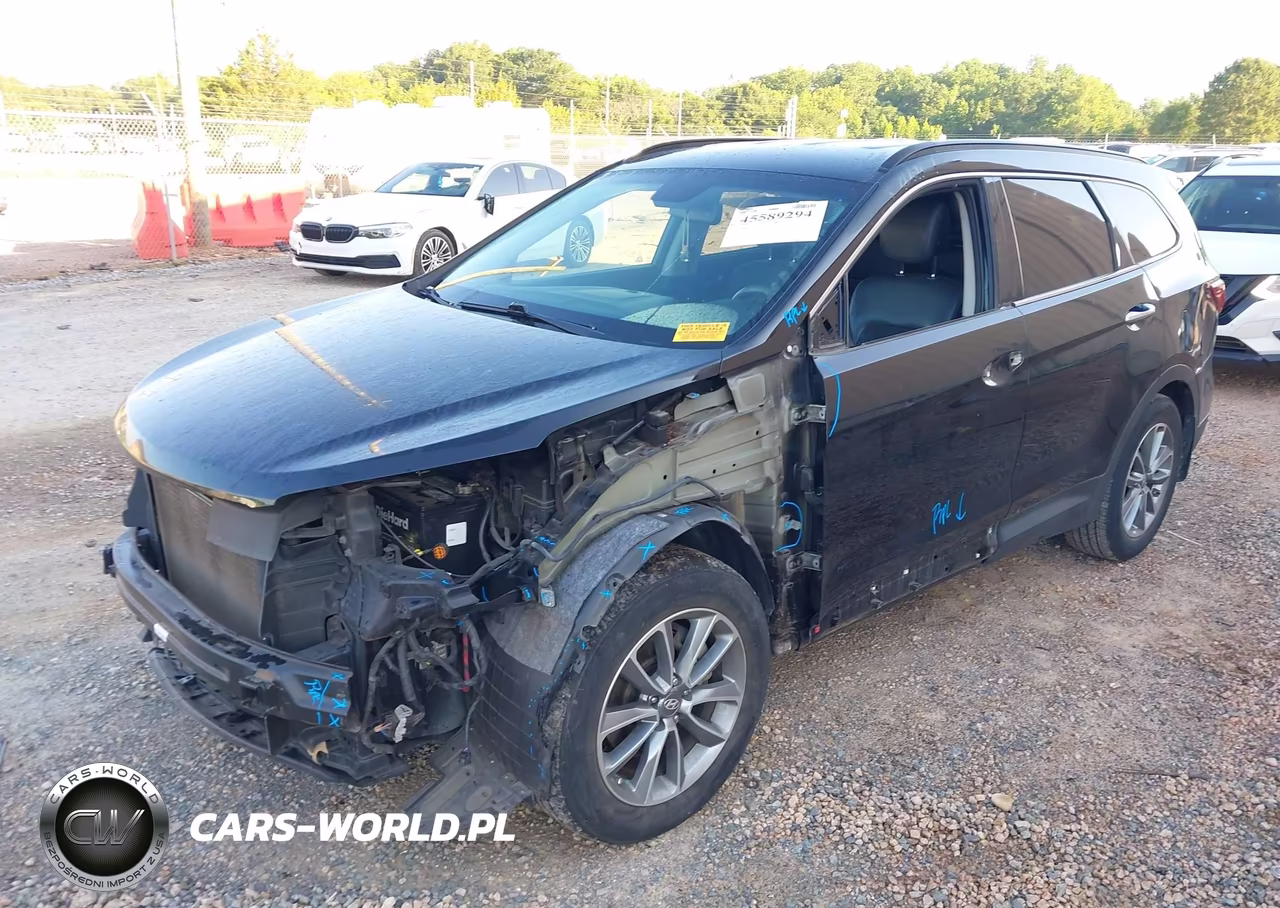 2017 Hyundai Santa Fe Se VIN:KM8SNDHF6HU190445 - 2
